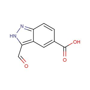 3-formyl-2H-indazole-5-carboxylic acid