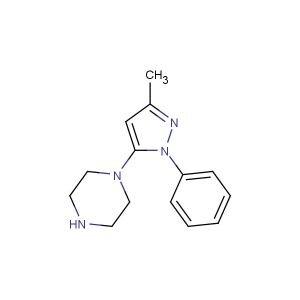 1-(5-methyl-2-phenylpyrazol-3-yl)piperazine