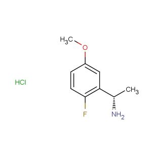 (S)-1-(2-fluoro-5-methoxyphenyl)ethan-1-amine hydrochloride