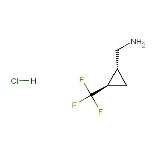 rac-[(1R,2R)-2-(trifluoromethyl)cyclopropyl]methanamine hydrochloride, trans