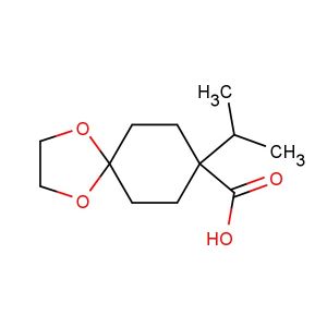 8-isopropyl-1,4-dioxaspiro[4.5]decane-8-carboxylic acid