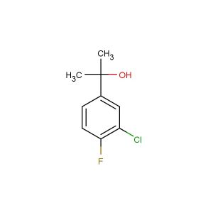 2-(3-chloro-4-fluorophenyl)propan-2-ol