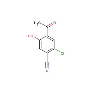 4-acetyl-2-chloro-5-hydroxybenzonitrile