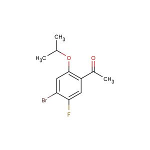 1-(4-bromo-5-fluoro-2-isopropoxyphenyl)ethan-1-one