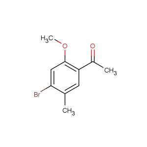 1-(4-bromo-2-methoxy-5-methylphenyl)ethan-1-one