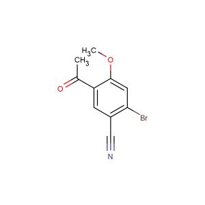 5-acetyl-2-bromo-4-methoxybenzonitrile