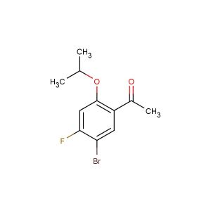 1-(5-bromo-4-fluoro-2-isopropoxyphenyl)ethan-1-one