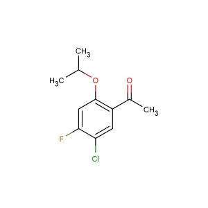 1-(5-chloro-4-fluoro-2-isopropoxyphenyl)ethan-1-one