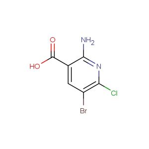 2-amino-5-bromo-6-chloronicotinic acid