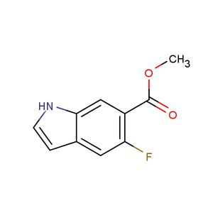 methyl 5-fluoro-1H-indole-6-carboxylate