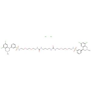 Tenapanor hydrochloride(Synonyms: AZD1722 hydrochloride; RDX5791 hydrochloride)