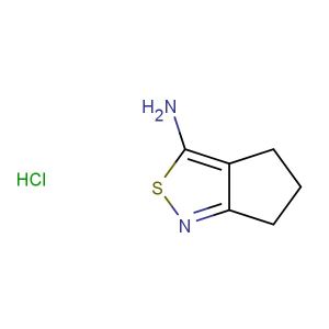 5,6-dihydro-4H-cyclopenta[c]isothiazol-3-amine hydrochloride