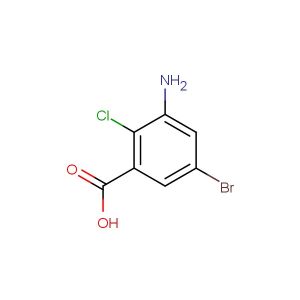 3-amino-5-bromo-2-chlorobenzoic acid