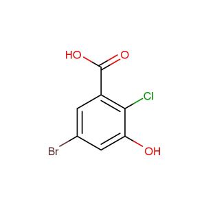 5-bromo-2-chloro-3-hydroxybenzoic acid