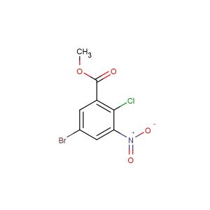 methyl 5-bromo-2-chloro-3-nitrobenzoate