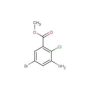 methyl 3-amino-5-bromo-2-chlorobenzoate