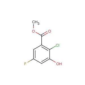 methyl 2-chloro-5-fluoro-3-hydroxybenzoate
