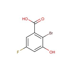 2-bromo-5-fluoro-3-hydroxybenzoic acid
