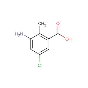3-amino-5-chloro-2-methylbenzoic acid