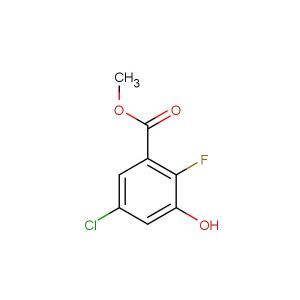 methyl 5-chloro-2-fluoro-3-hydroxybenzoate