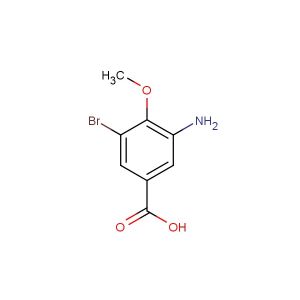 3-amino-5-bromo-4-methoxybenzoic acid