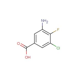 3-amino-5-chloro-4-fluorobenzoic acid