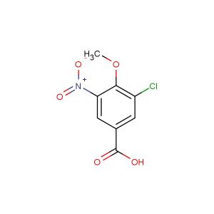 3-chloro-4-methoxy-5-nitrobenzoic acid