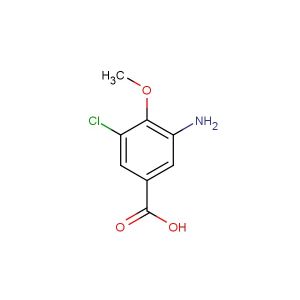 3-amino-5-chloro-4-methoxybenzoic acid