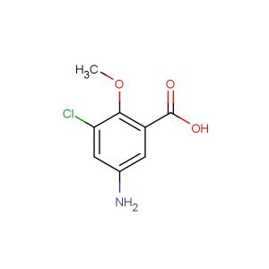 5-amino-3-chloro-2-methoxybenzoic acid