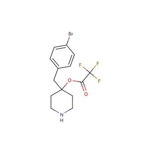 4-(4-bromobenzyl)piperidin-4-ol 2,2,2-trifluoroacetate