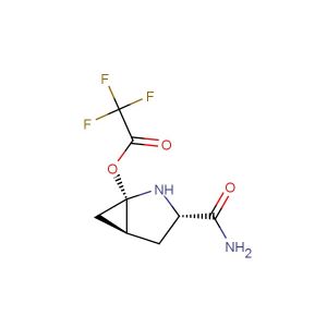 (1S,3S,5S)-2-azabicyclo[3.1.0]hexane-3-carboxamide 2,2,2-trifluoroacetate