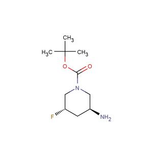 tert-butyl (3S,5S)-3-amino-5-fluoropiperidine-1-carboxylate