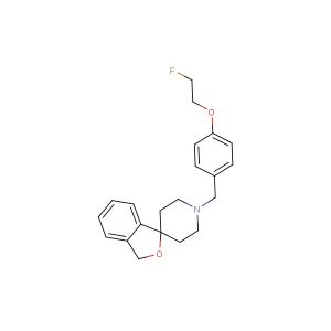 1'-(4-(2-fluoroethoxy)benzyl)-3H-spiro[isobenzofuran-1,4'-piperidine]
