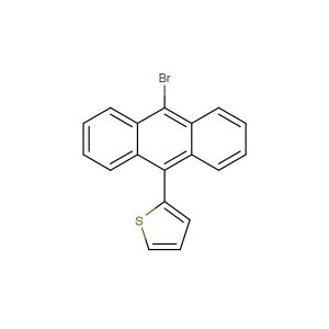 2-(10-bromoanthracen-9-yl)thiophene