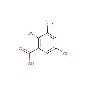 3-amino-2-bromo-5-chlorobenzoic acid
