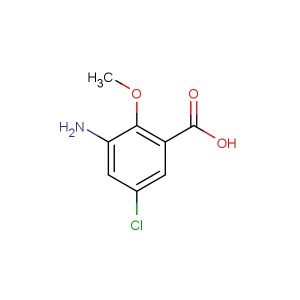 3-amino-5-chloro-2-methoxybenzoic acid