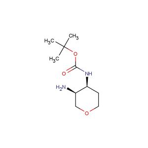 tert-butyl ((3S,4S)-3-aminotetrahydro-2H-pyran-4-yl)carbamate