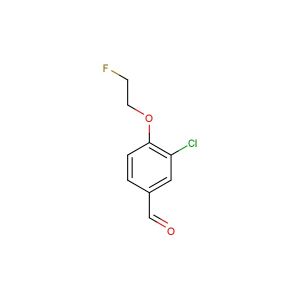 3-chloro-4-(2-fluoroethoxy)benzaldehyde