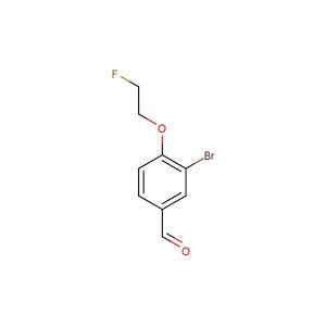 3-bromo-4-(2-fluoroethoxy)benzaldehyde