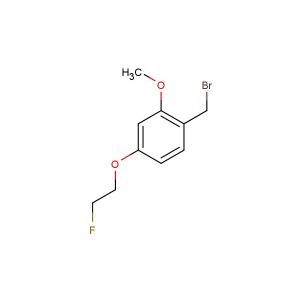 1-(bromomethyl)-4-(2-fluoroethoxy)-2-methoxybenzene