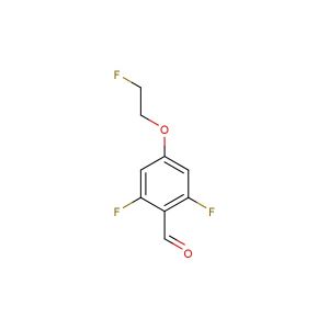 2,6-difluoro-4-(2-fluoroethoxy)benzaldehyde