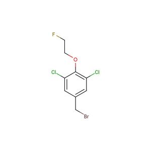 5-(bromomethyl)-1,3-dichloro-2-(2-fluoroethoxy)benzene