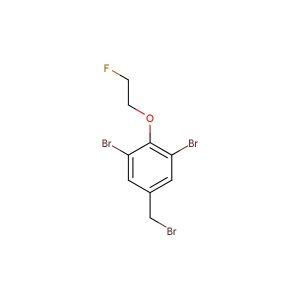 1,3-dibromo-5-(bromomethyl)-2-(2-fluoroethoxy)benzene