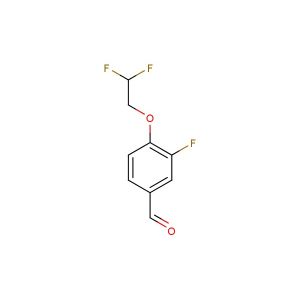 4-(2,2-difluoroethoxy)-3-fluorobenzaldehyde
