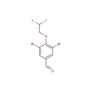 3,5-dibromo-4-(2,2-difluoroethoxy)benzaldehyde