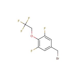 5-(bromomethyl)-1,3-difluoro-2-(2,2,2-trifluoroethoxy)benzene