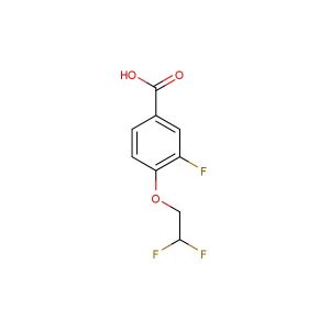 4-(2,2-difluoroethoxy)-3-fluorobenzoic acid
