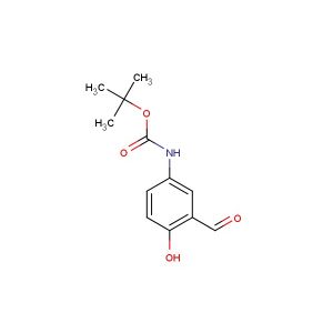 tert-butyl (3-formyl-4-hydroxyphenyl)carbamate
