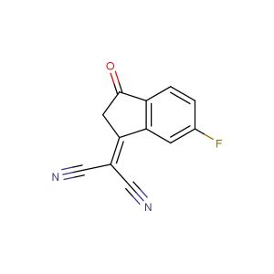 2-(6-fluoro-3-oxo-2,3-dihydro-1H-inden-1-ylidene)malononitrile