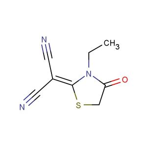 2-(3-ethyl-4-oxothiazolidin-2-ylidene)malononitrile